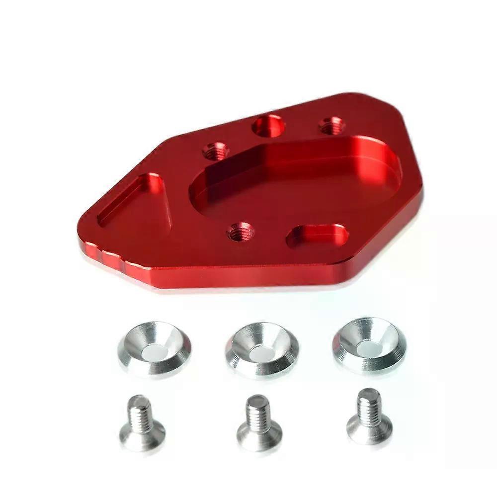 Motorcycle Accessories CNC Side Stand Zoom Plate Support Kickstand Footrest For BMW F800ST F800R F800GT F800S F 800R GT
