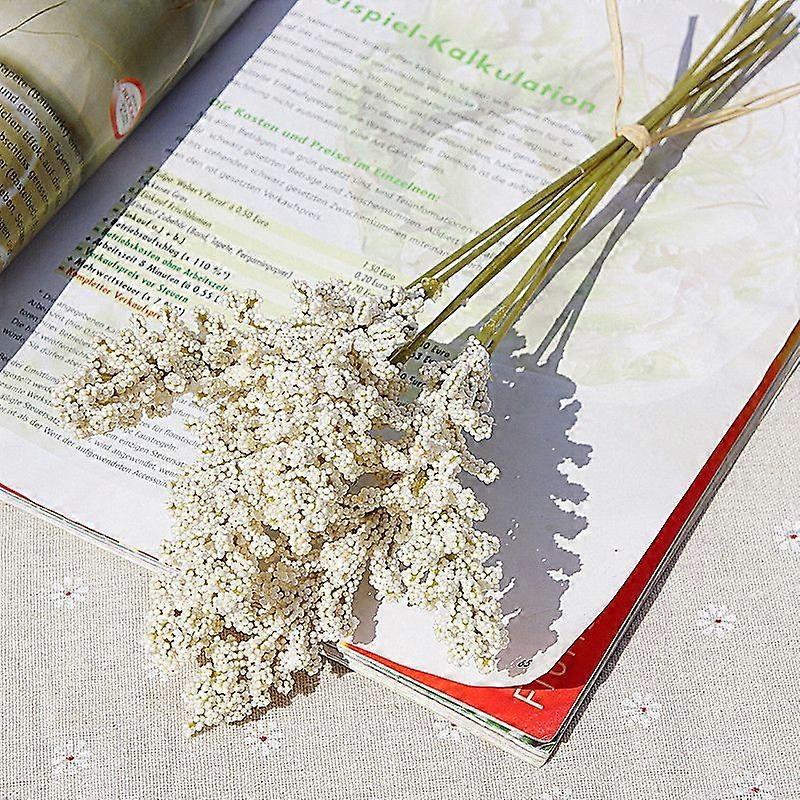 6 Pieces Artificial Lavender PE Silicone Flowers for Home and Event Decoration Pack of 6 Pieces for Tableware and DIY Arrangement