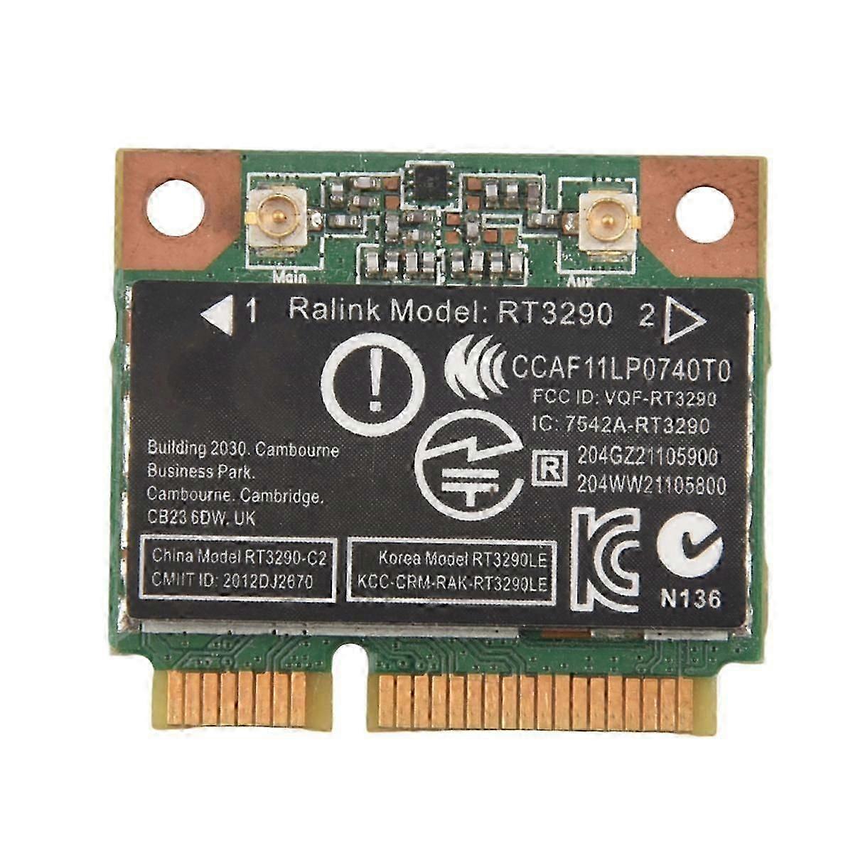 150Mbps 2.4Ghz Ralink RT3290 802.11b/g/n Wireless Wlan WIFI + Bluetooth BT 4.0 half Mini PCI-E Card For HP CQ58 M4 M6 4445S DV4