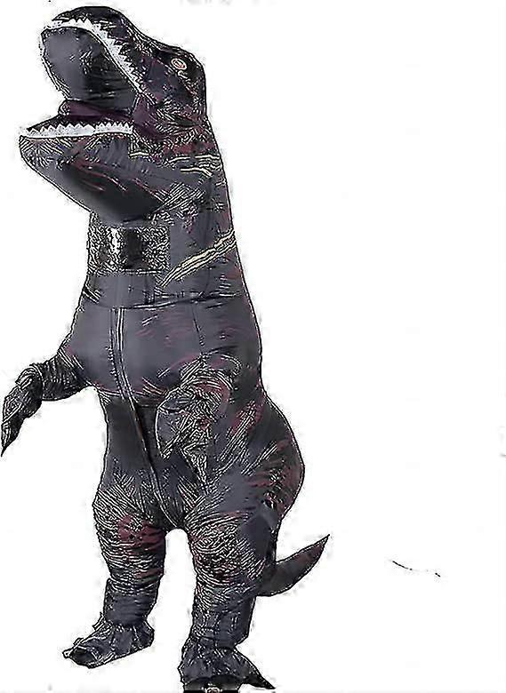大人の膨脹可能なT-rexの恐竜のコスチュームの空気は恐竜のコスチューム面白いハロウィーンのコスチュームのコスプレの仮装を吹き飛ばす