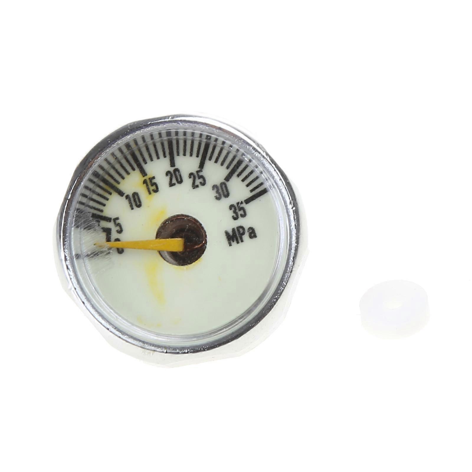 M8Thread Mini Propane Tanks Gauge Level Indicator 25mm Diameter Portable Leak Detector Gas Pressure Meter with Backlit