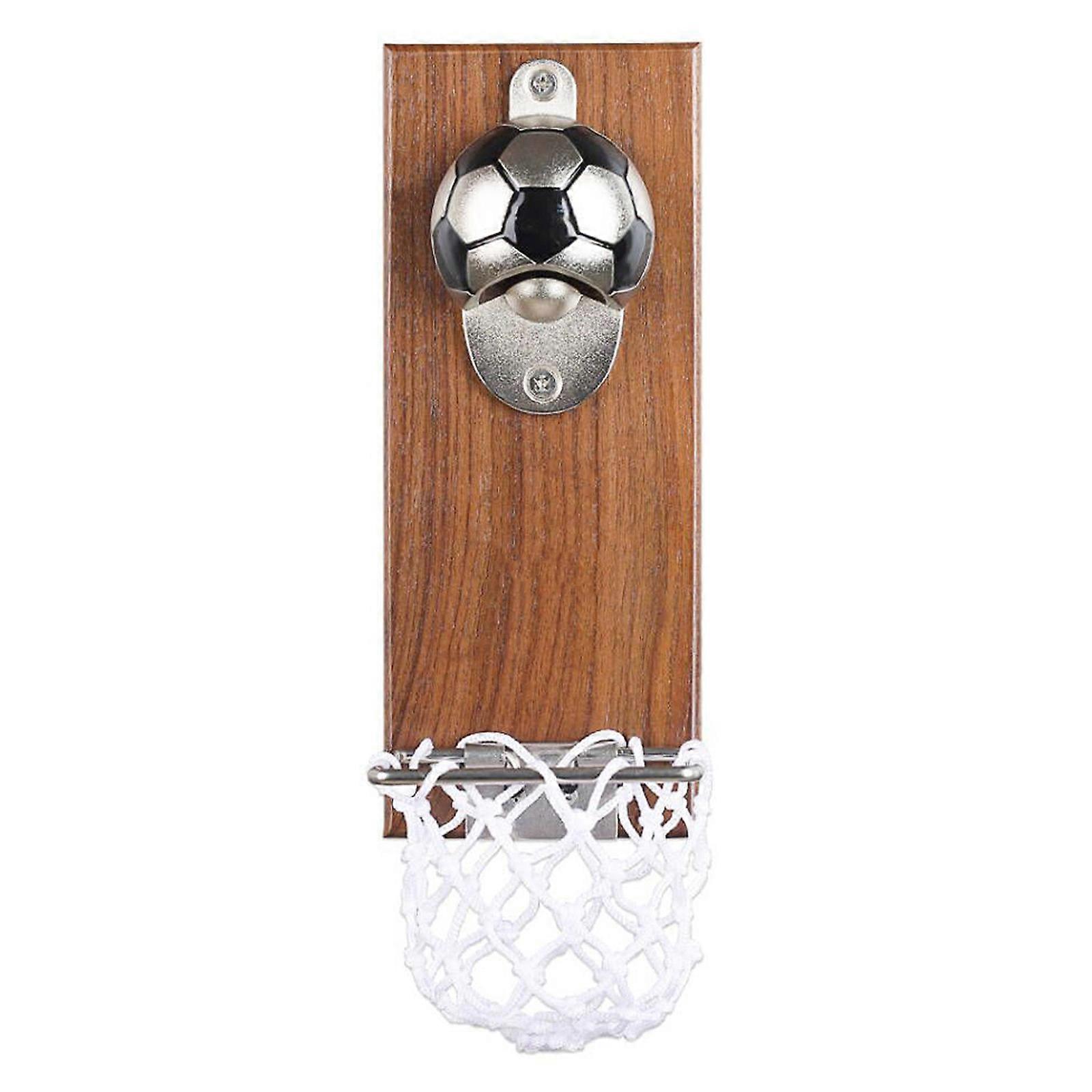 Refrigerator Magnet Bottle Opener Combines Functionality And Fun For Sports Fans And Entertaining Guests