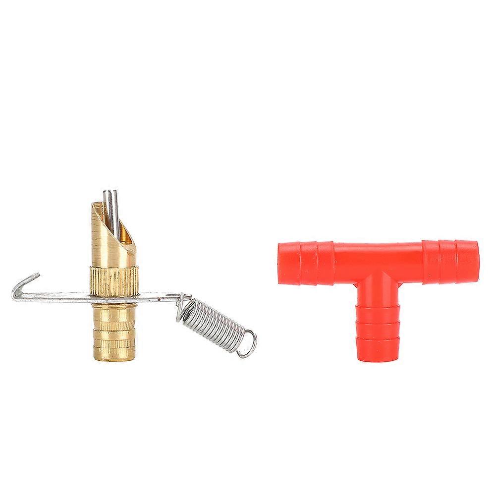 10PCS Pure Copper Rabbit Drinking Fountain with Automatic Nipple, Anti-Corrosion Features for Small Animals