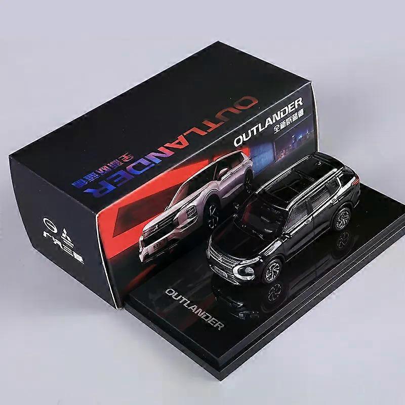 1:64 Outlander Black/White Alloy Model Car
