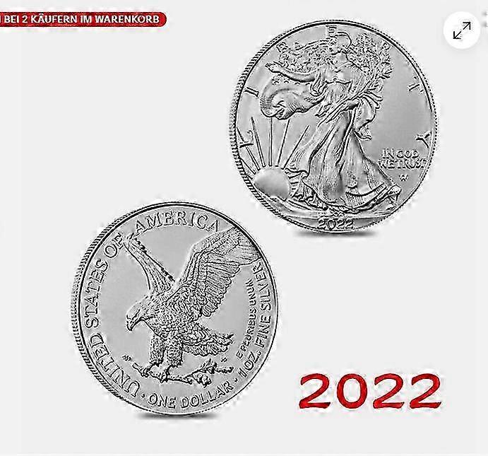 2022,2023,2024 أمريكي فضة النسر BB