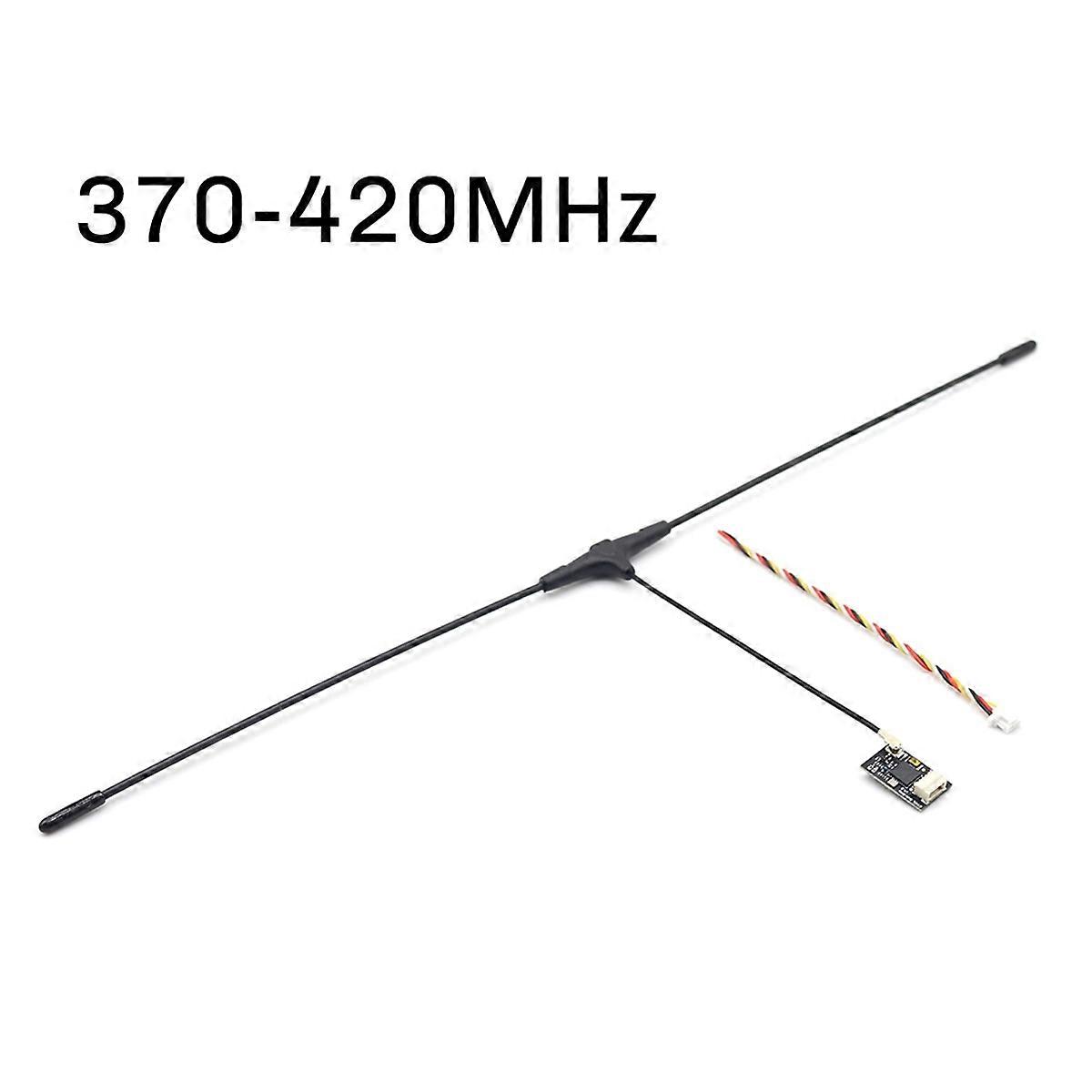ELRS Receiver for FPV, Long Distance Nano RX, 370-420MHz with T-Shaped Antenna, Enhanced Signal Stability