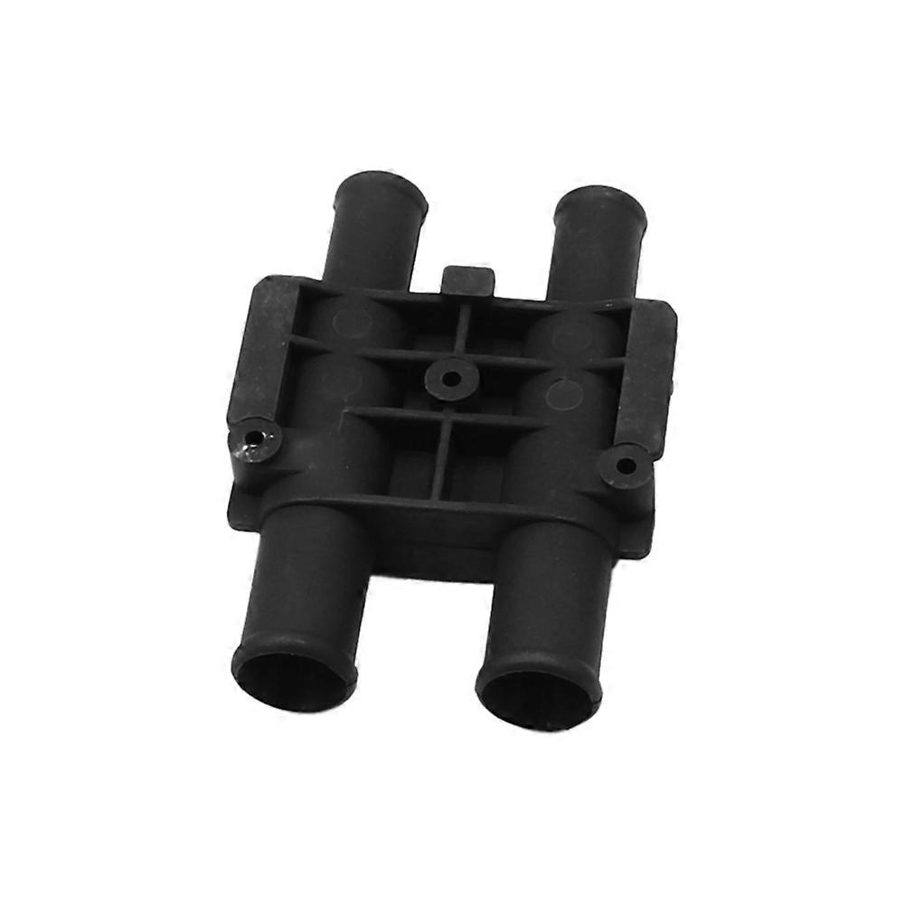 For Prado 2010-20 2700/4000 Heater Water Tank Four-Way Interface Evaporator Water Pipe Connector Front