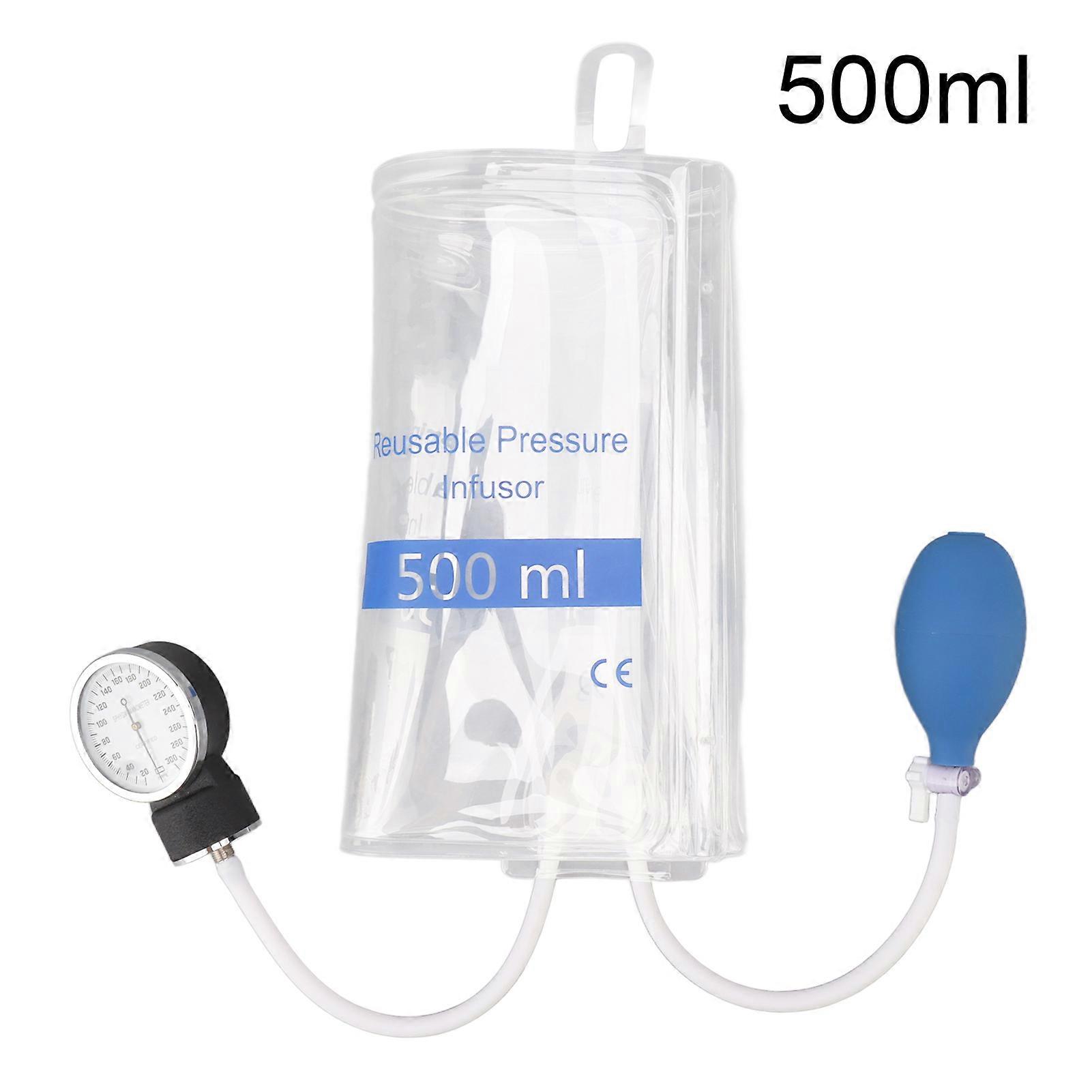 Pressure Infusion Bag Professional Medical Leakage Proof IV Fluids Cuff for Patient Blood and Fluid Quick Infusion 6
