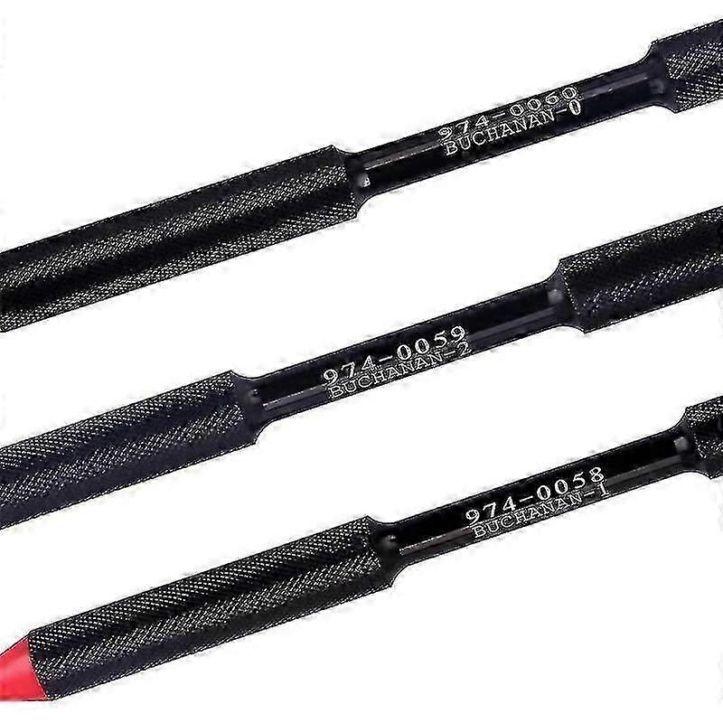 Denti Finti Plugger Tips Dentali Set 3 Punte Manuali Buchanan Per Endodonzia Dentale - Punte Spina Per Otturazione Canale, Marca AZDENT Valvola Plunger Plugger Manuali Buchanan