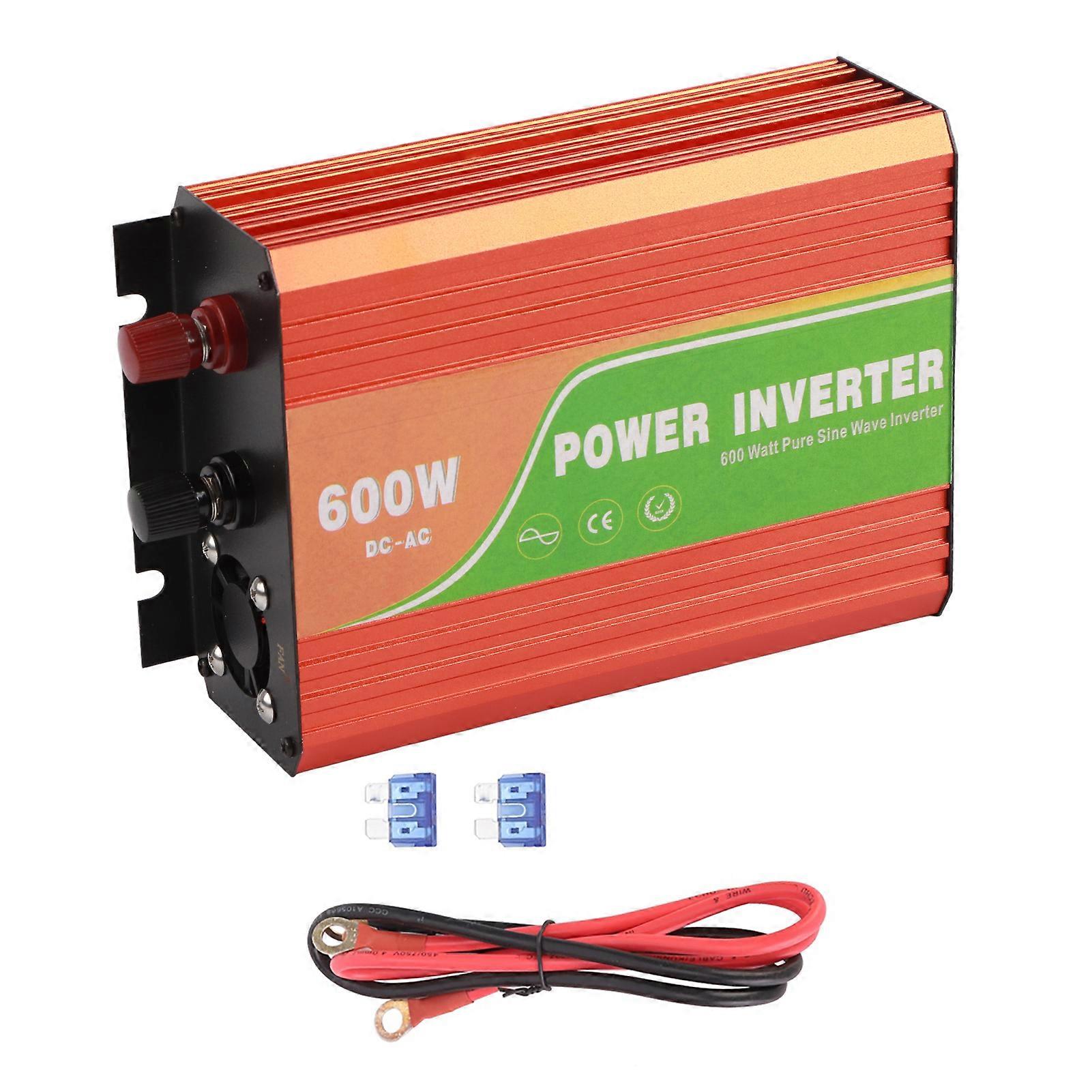 600W High Frequency DC AC Inverter Pure Sine Wave Power Inverter Output Voltage