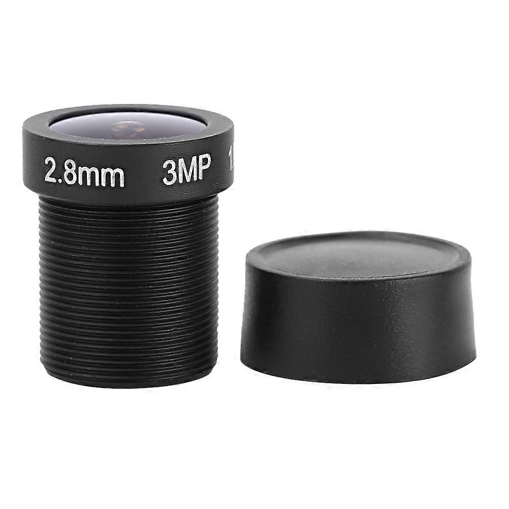 Objectif de caméra CCTV 2,8 mm 3 MP HD, angle de vision de 115 degrés, remplacement de sécurité