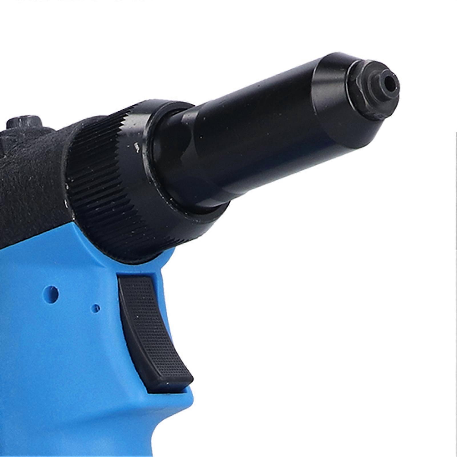 KV-7081X Self-priming Pneumatic Rivet Gun, Hydraulic, 2.4-4.8mm Capacity, for Industrial Use