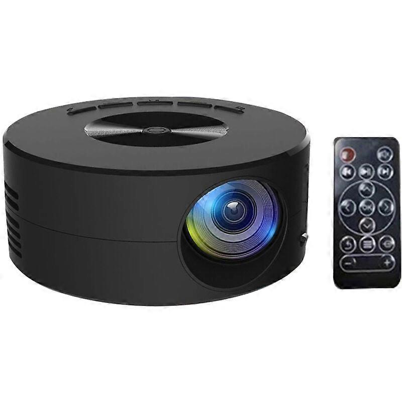 Mini Portable Household LED Projector Optical Wired Projection Device Len 320180 LCD Screen with Wire Mirroring Function