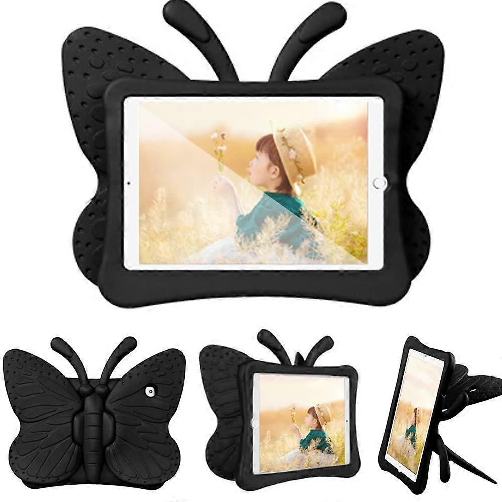 Kids Case for iPad Air 3 2019 / iPad Pro 10.5" 2017, EVA Shockproof Butterfly Cover with Stand, Black, 10.5" Compatibility