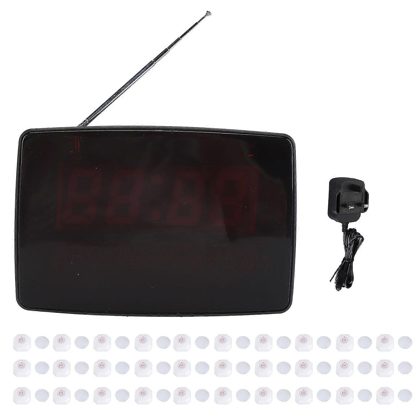 Wireless Calling System Long Range Anti Interference Waterproof Nurse Call Button for Restaurant Nursing Home