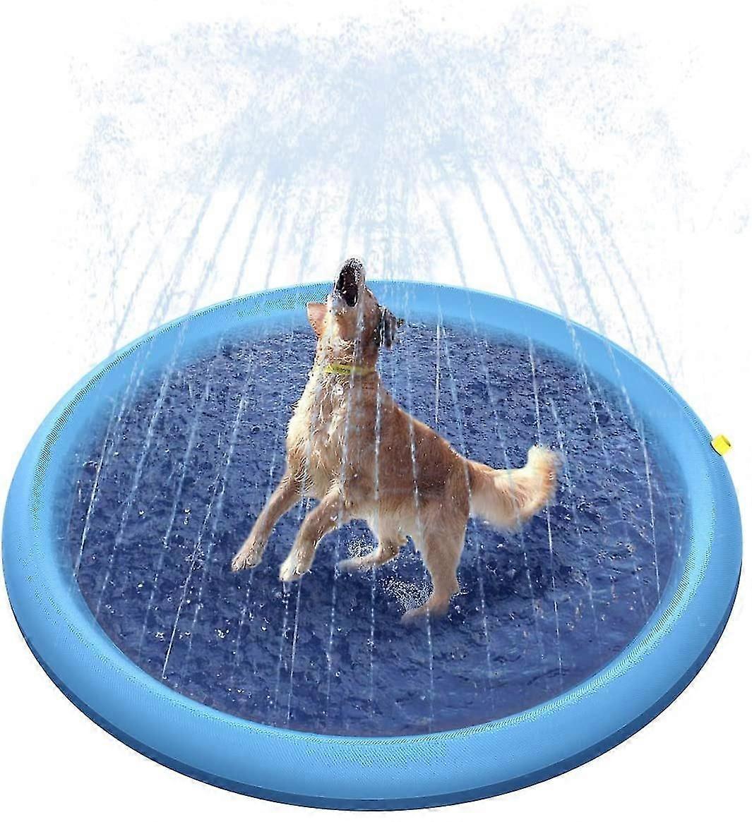 冷却ペットウォータースプレーパッドスイミングプール屋外インフレータブルウォータースプレーパッド