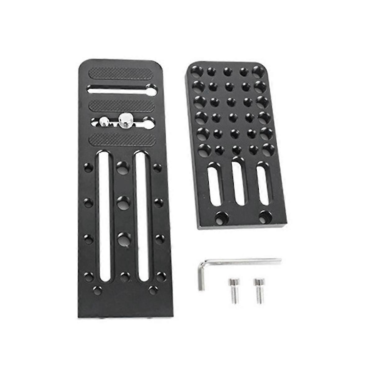 For S Stabilizer Quick Release Plate Universal L-shape Vertical Plate Slr Tripod Hydraulic Head Pla