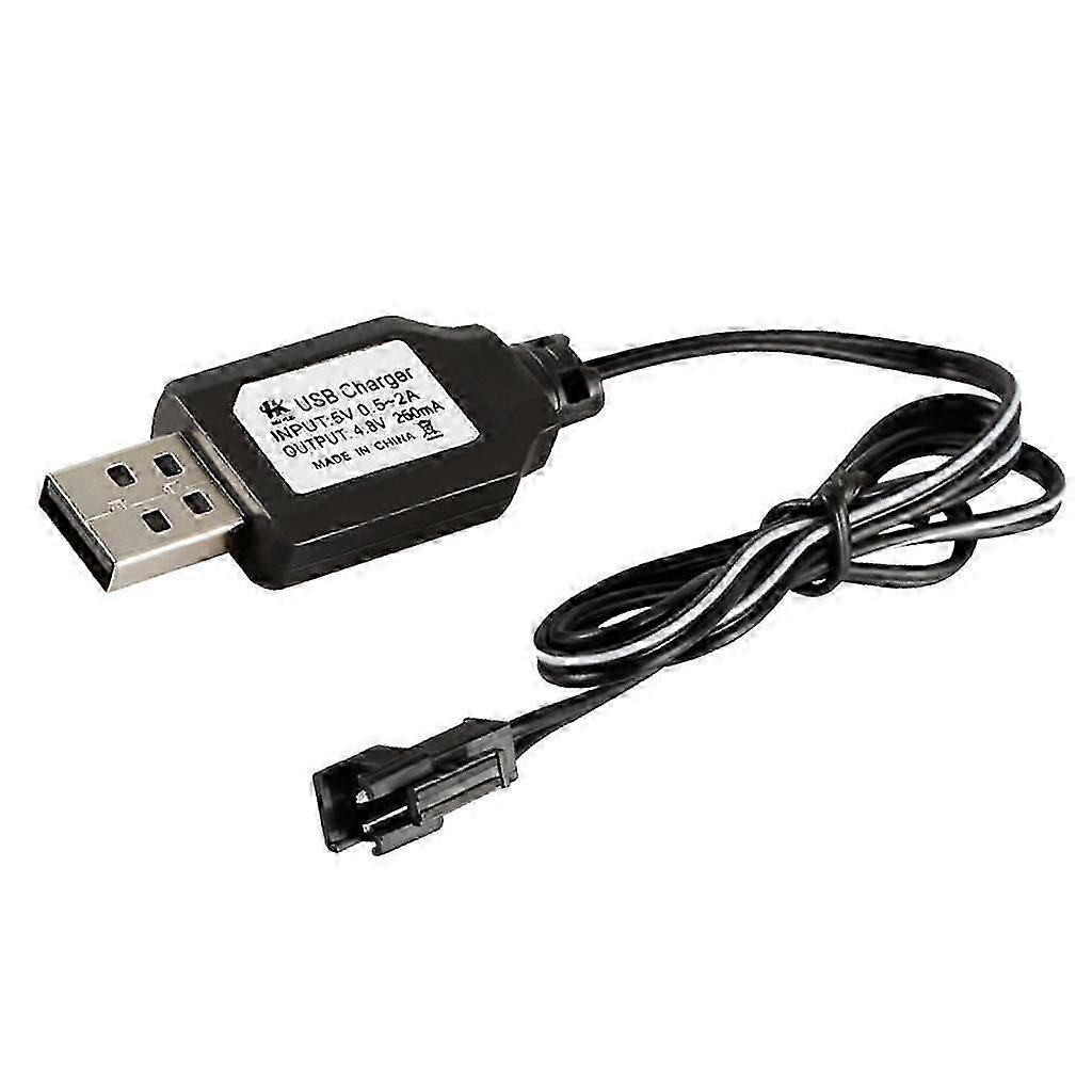 4.8mA USB Charging With SM Connector Plug RC Model Battery