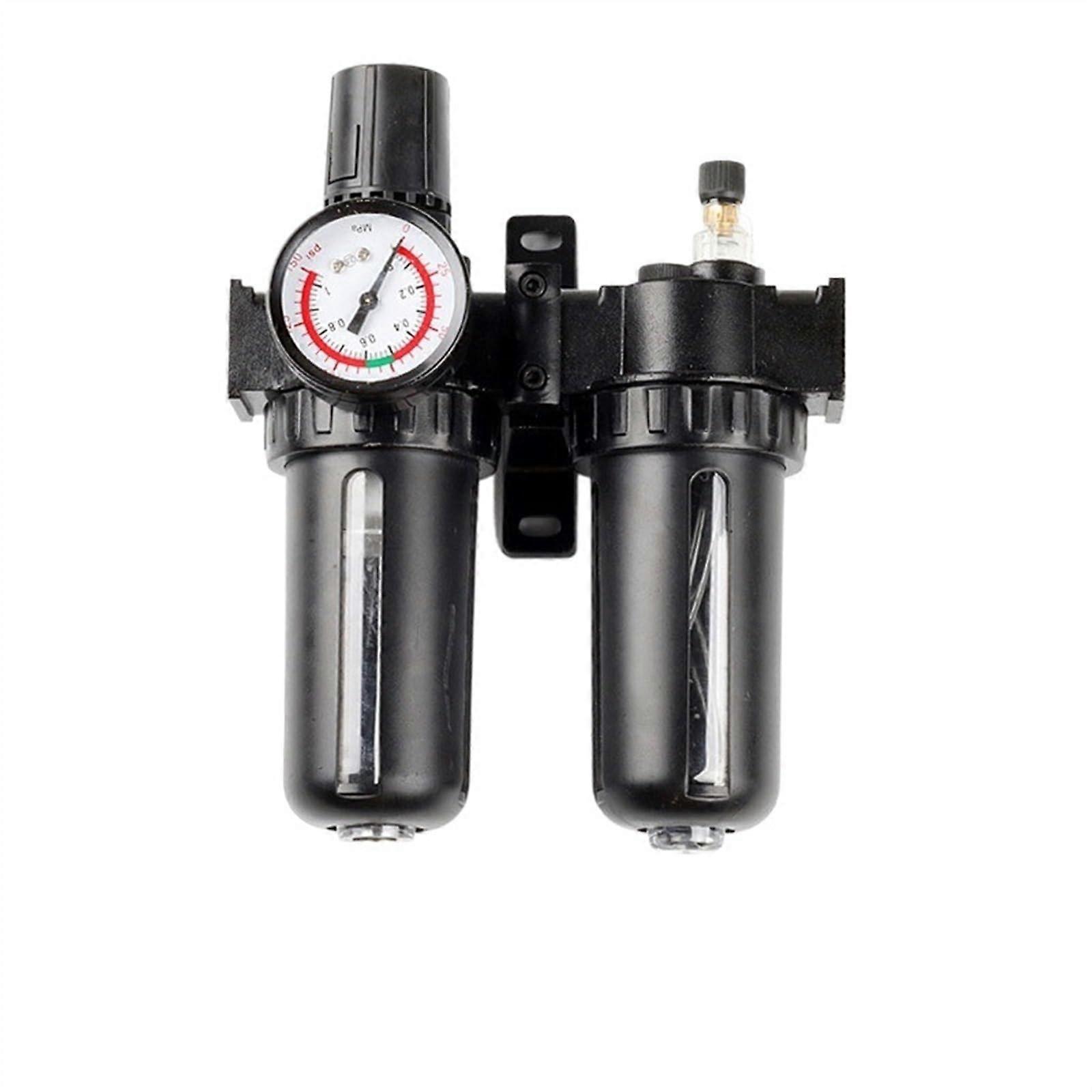 SFC200 Water Oil Separator Air Compressor Trap Filter Regulator 8mm Moisture Removal Lubricator Unit