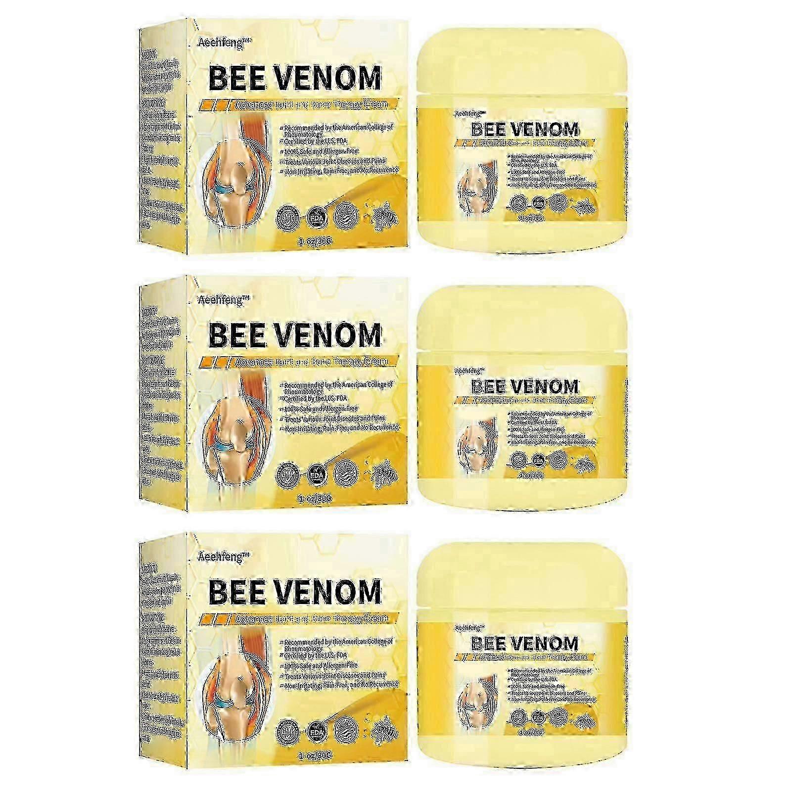 Care Cream With Bee-venom Mild Ingredients Pain Relieve Massage Cream For External Use