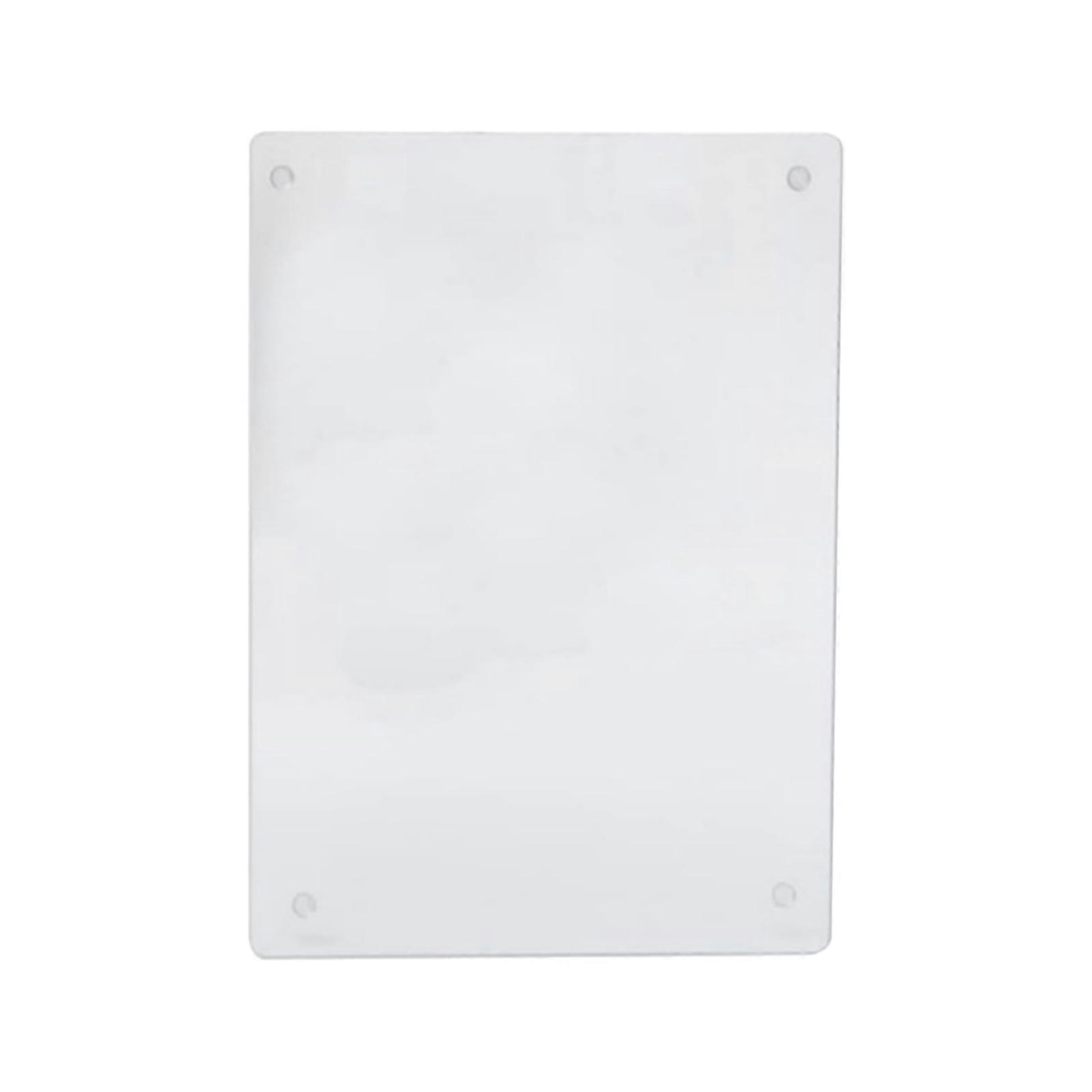 Acrylic Cutting Board Transparent Chopping Block Rectangle Chopping Board Countertop Protector Board for Kitchen Counter