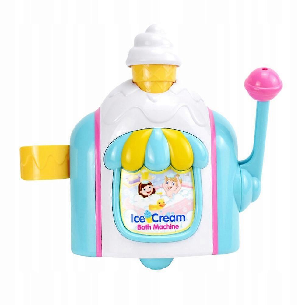 1 Set Toy Bubble Machine Ice Cream Shape Angle