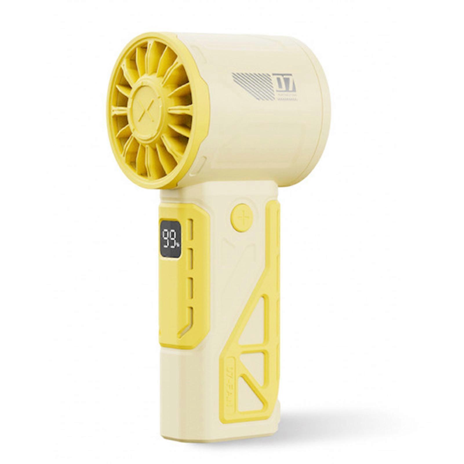 High Speed Portable Handheld Fan for Outdoor 4000mah Large Capacity Battery for Home