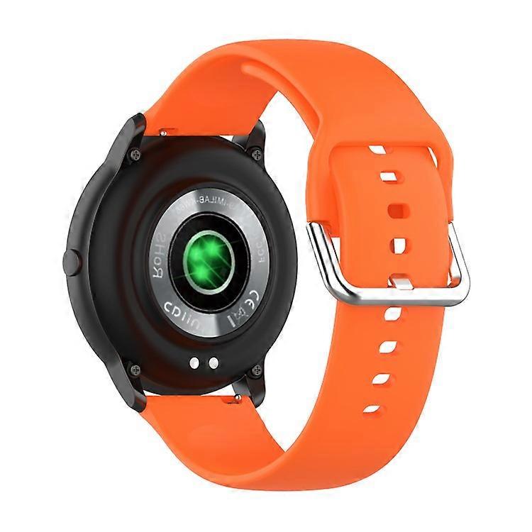 سيليكون الرياضة ووتش الفرقة استبدال حزام المعصم حجم كبير 22 مم متوافق مع YAMAY SW022 / Imilab KW66