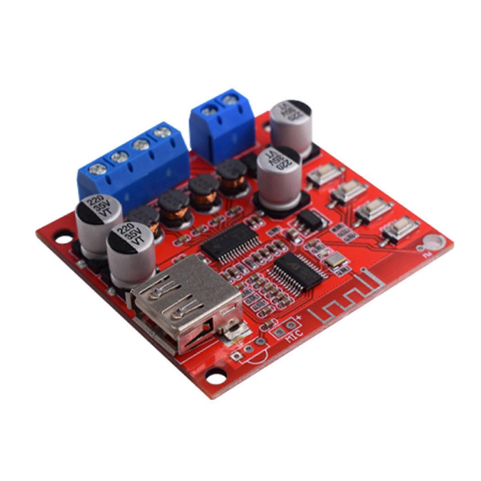 Bluetooth-compatible 5.0 Amplifiers Board TPA3110 2x15W Stereo Sound Module for Computer DIY
