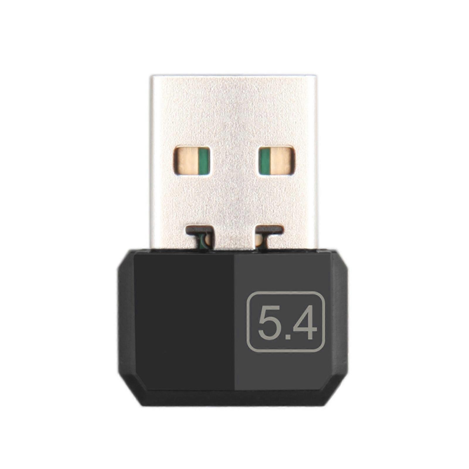 Small USB Adapter 5.4 Receiver Transmitter 3Meters Long Distances Signal Hasslefree Installation For Win10/11 Multicolor