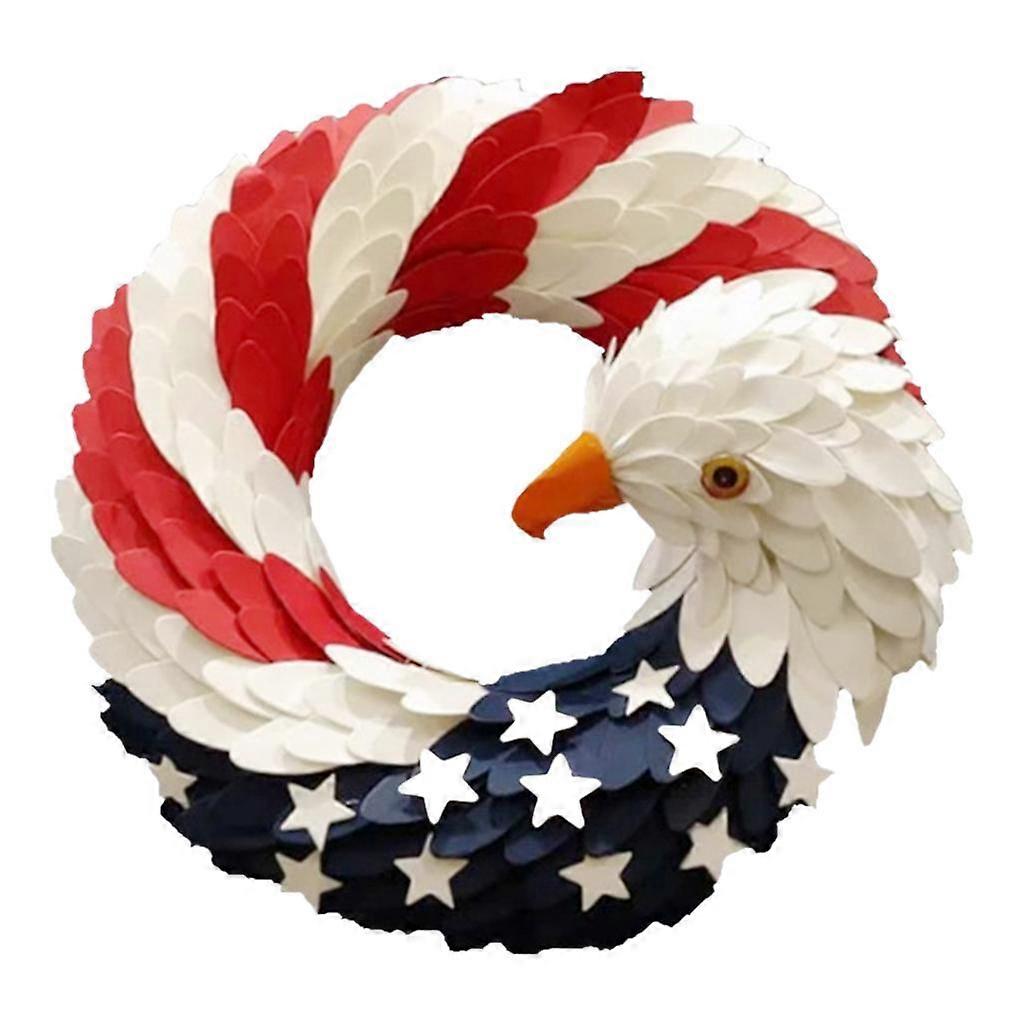 Decorative Eagle Wreath Wreath Hanging Ornament for Front