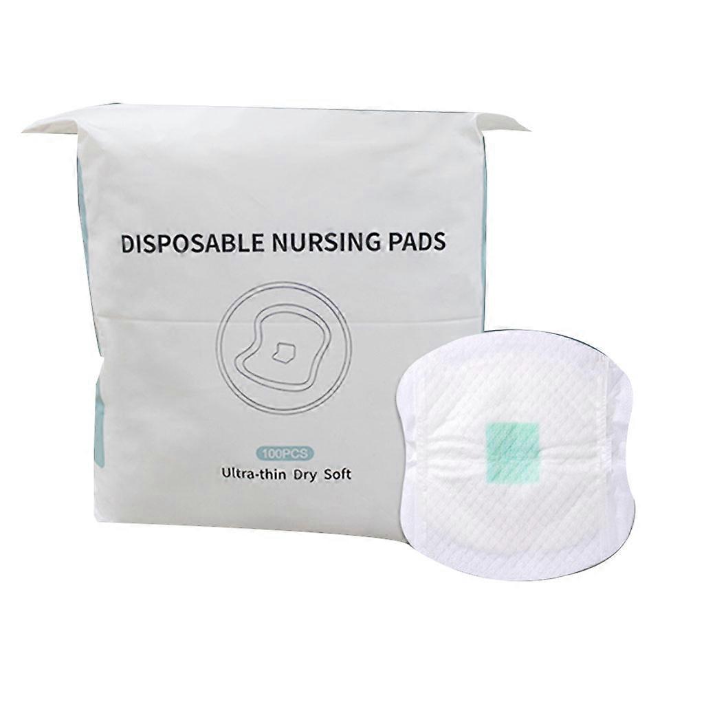 Ultra Thin Soft Nursing Pads Disposable Anti-Galactorrhea Pads for Breastfeeding Breathable Breast Patch Pads 100 Pcs
