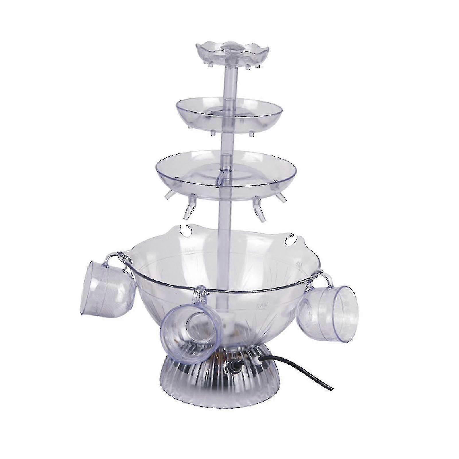 3 Tier Party Fountain Decor Drink Machine For Red Wine Champagne-qh