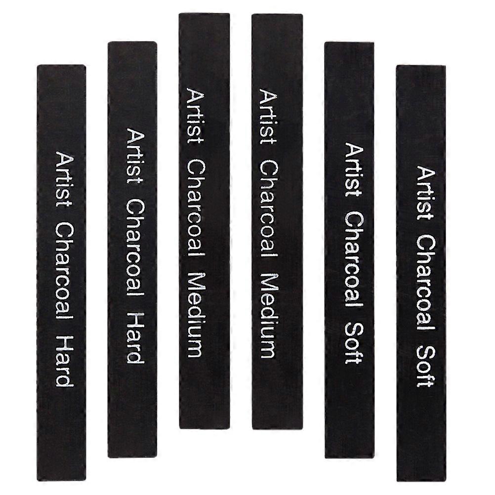 Fine Charcoal Sticks for Student Artists,Simple and Efficient to Operate
