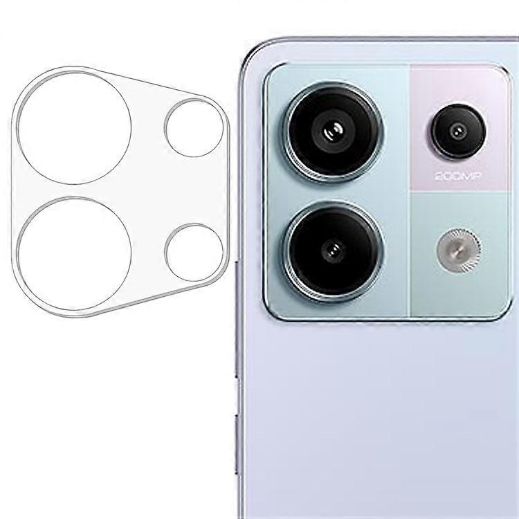 2 Sztuk Kompatybilny z Xiaomi Redmi Note 13 Pro 4G / Poco M6 Pro 4G Osłona obiektywu aparatu Szkło hartowane Folia na obiektyw