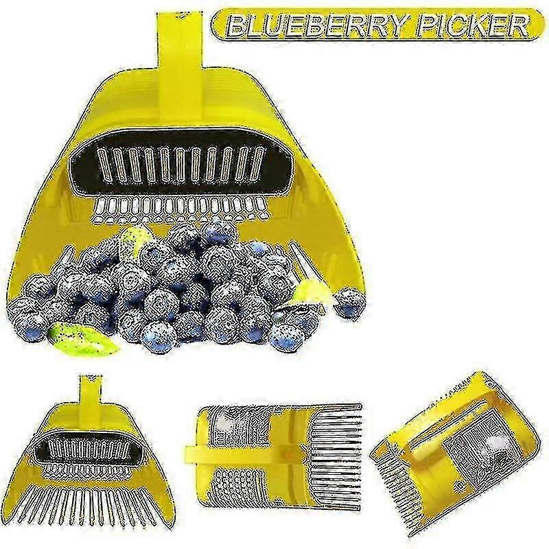 Ergonomic Blueberry Rake Spoon Tool for Berry Picking with Comfortable Handle, Ideal for Efficient Harvesting
