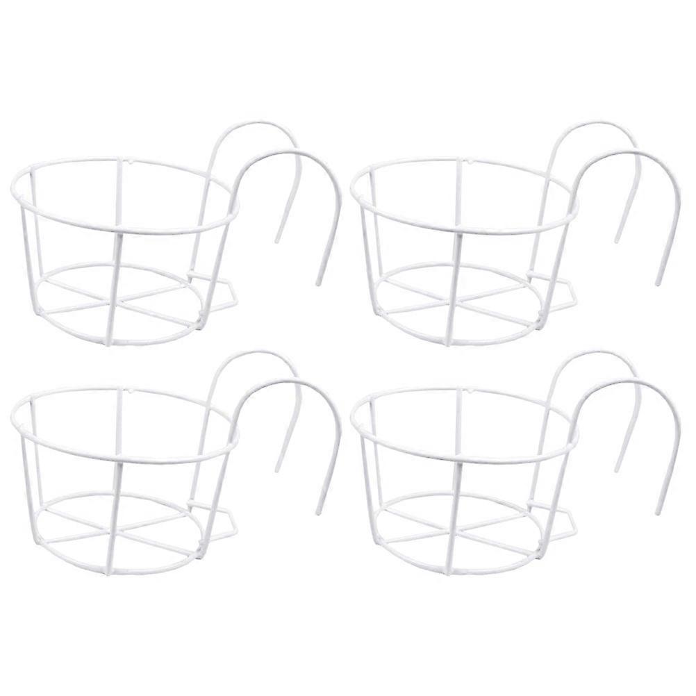 Planter Holder for Fences, Resists Rust and Maintains Structural Integrity