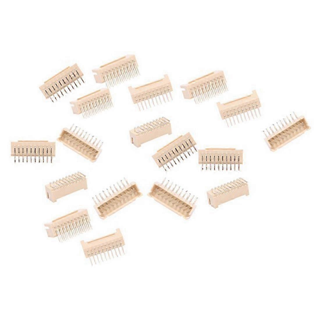 25Pcs BTC BCH Miner Connector 2X10P Socket Suitable for Asic Miner Ebit E10.3 E10.2 E9.3 E9I E9 E10