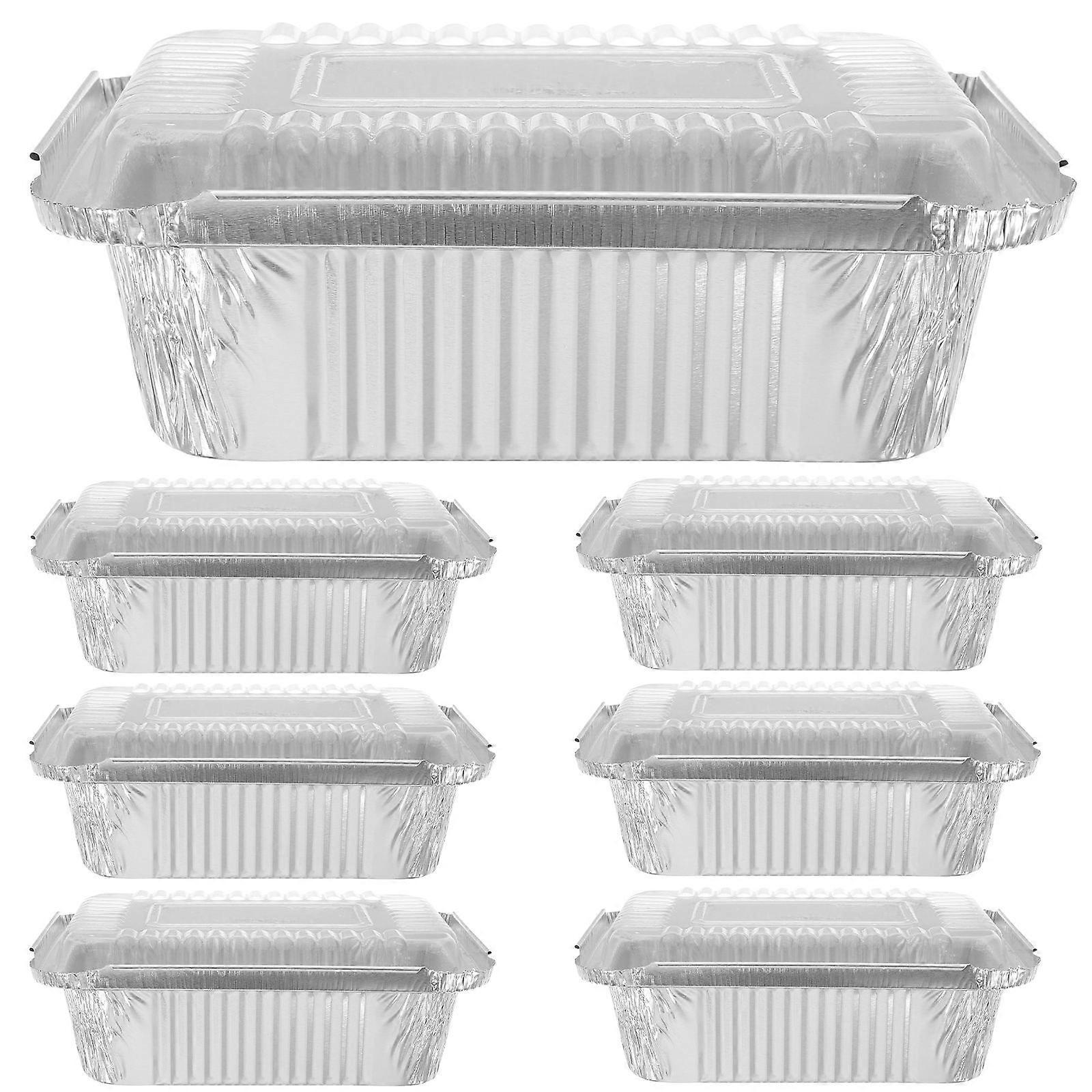 Tin Foil Baking Trays, Compact Size with Sturdy Construction