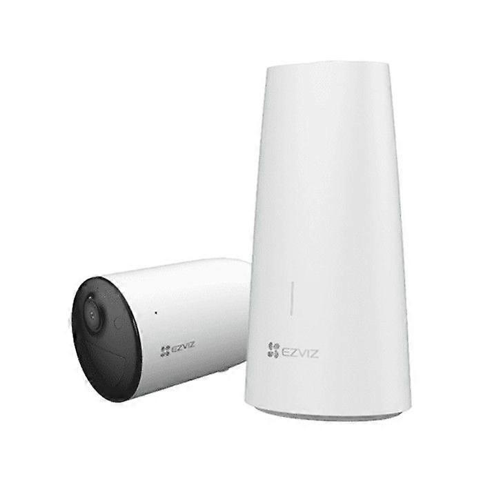 Kit 1 telecamera IP Wi-Fi da esterno con batteria e stazione base - HB3 2K Ezviz