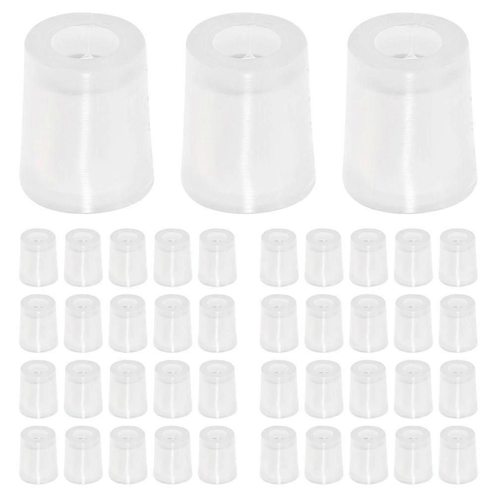 100pcs Perfume Dispenser Adapter for Syringe Liquid Applicator, Accurate Conversion Head for Mess Free Refill, Versatile Threaded Port Compatibility,