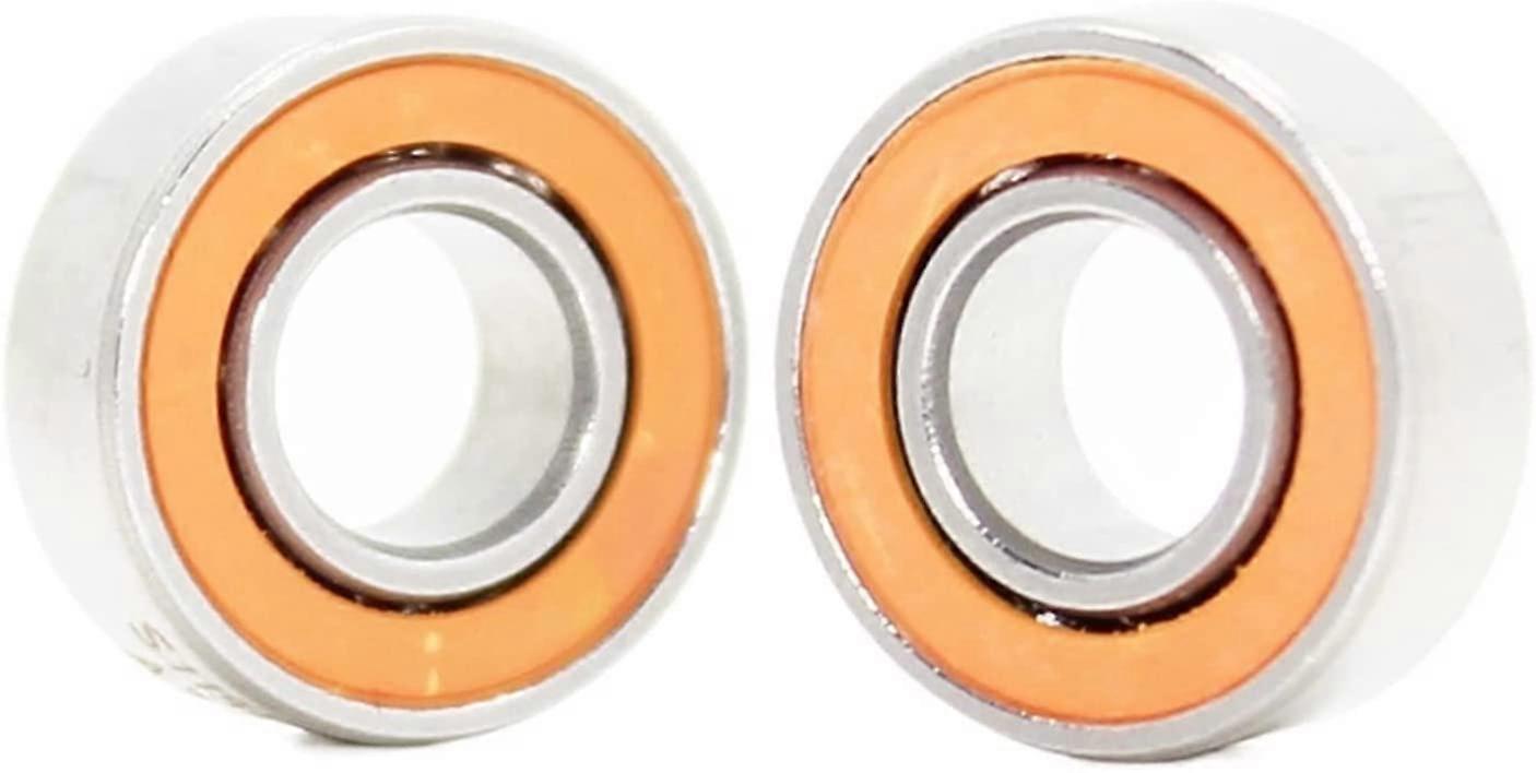 2PCS SMR689 2OS Lager 9x17x5mm CB ABEC7 stainless steel hybrid ceramic ocean fishing ball bearing SMR689C