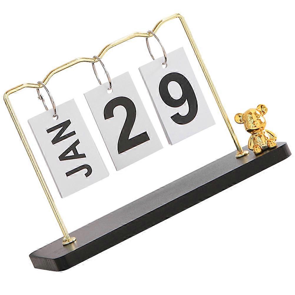 Practical Flip Desk Calendar, Perfect for Organizing Your Daily Life