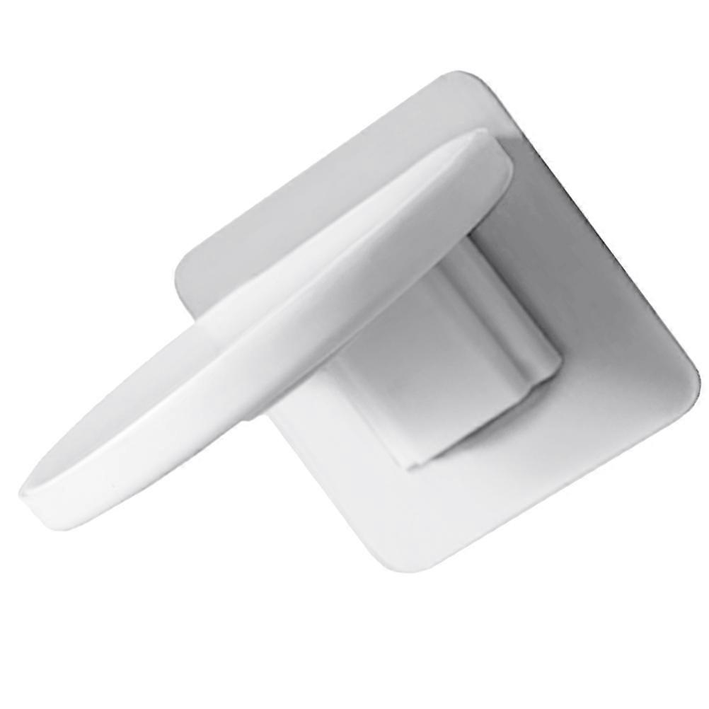 Soap Drainage Holder Wall Hanging Draining Magnetic Holding White 8X5X4CM Contemporary Design 1Set