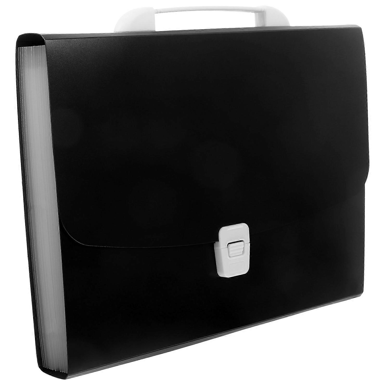 Office Folder Organizer Expandable File Folder Daily Use 13.0 9.4 1.4in 1Set