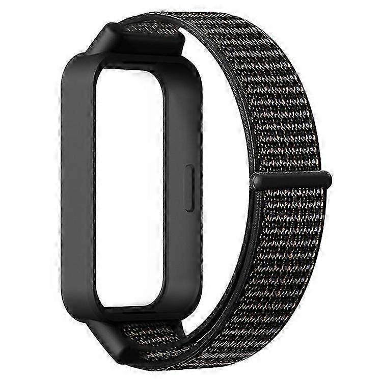Kompatibilis a Xiaomi Smart Band 9 Active / Redmi Band 3 Nylon Strap Magic Tape Design óraszíjjal