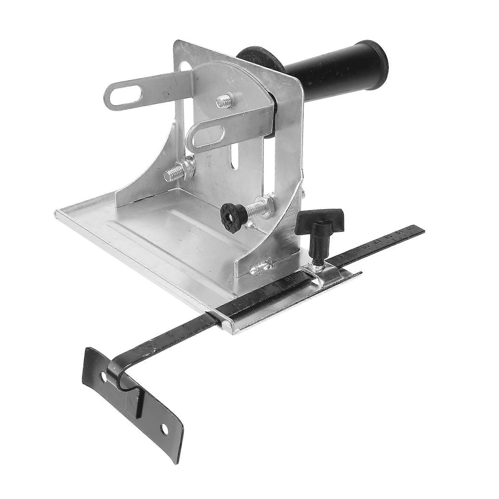 Angle Grinder Bracket for Holding 1Pcs Durable Silver Cutting Machine Base