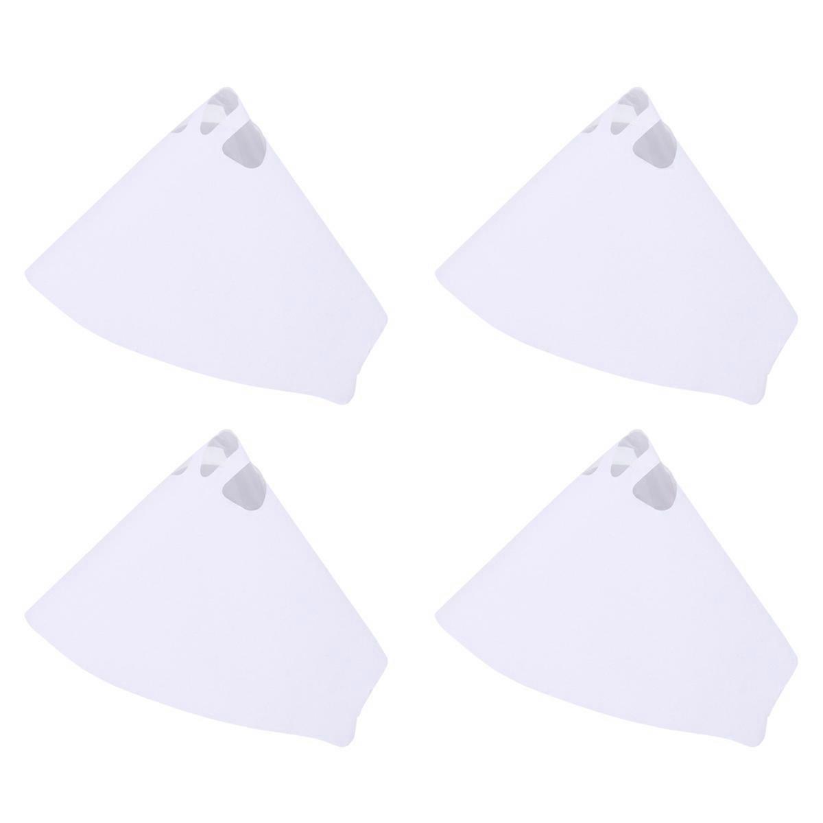 Paint Strainers Paper Cone Mesh Filters For Laboratory Work 18x18cm Yarn 100Set