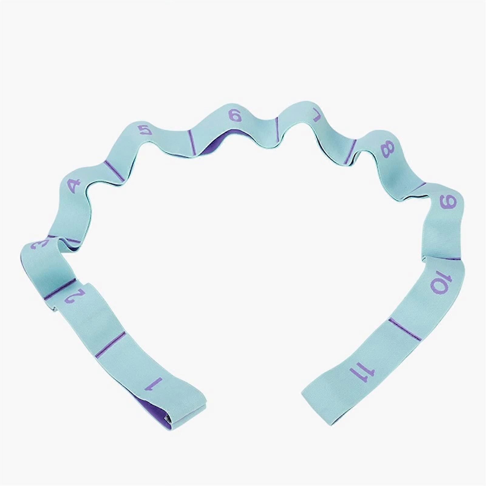 Yoga Belts Latex Elastic Stretch Band for Adults - Adjustable Pull Strap Loop for Latin Training and Fitness Exercises