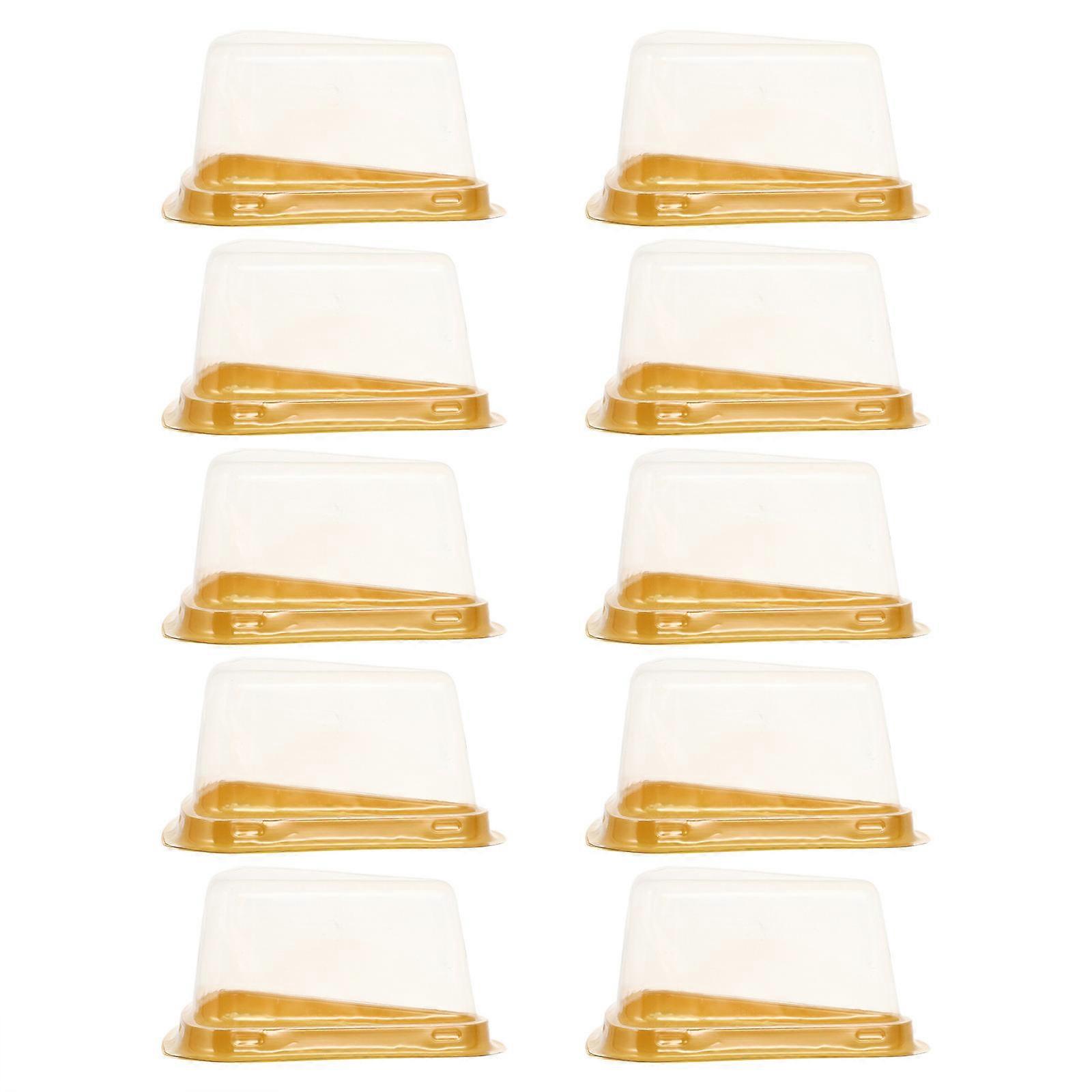 Récipient à gâteau en plastique avec effet d’étanchéité étanche et conception de base antidérapante pour une utilisation de stockage 100pcs